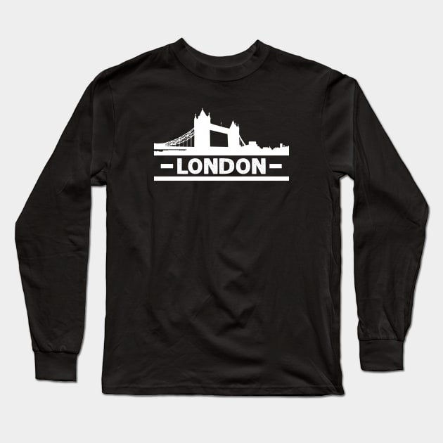 London Bridge 2 - England Long Sleeve T-Shirt by dewarafoni